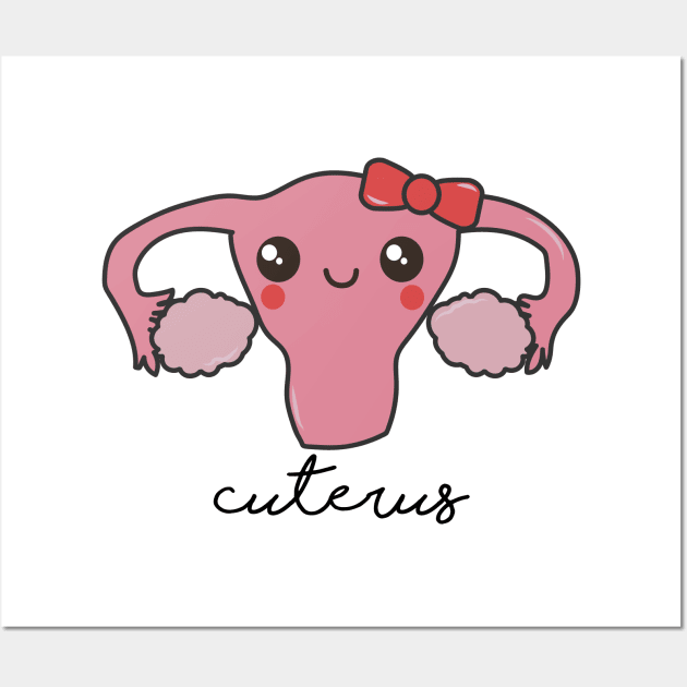 Cuterus Wall Art by midwifesmarket